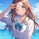 女子高生の夏休み