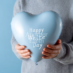 Happywhitedayの風船