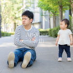 イヤイヤ期のお父さん