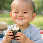 ピクニックを楽しむ男の子