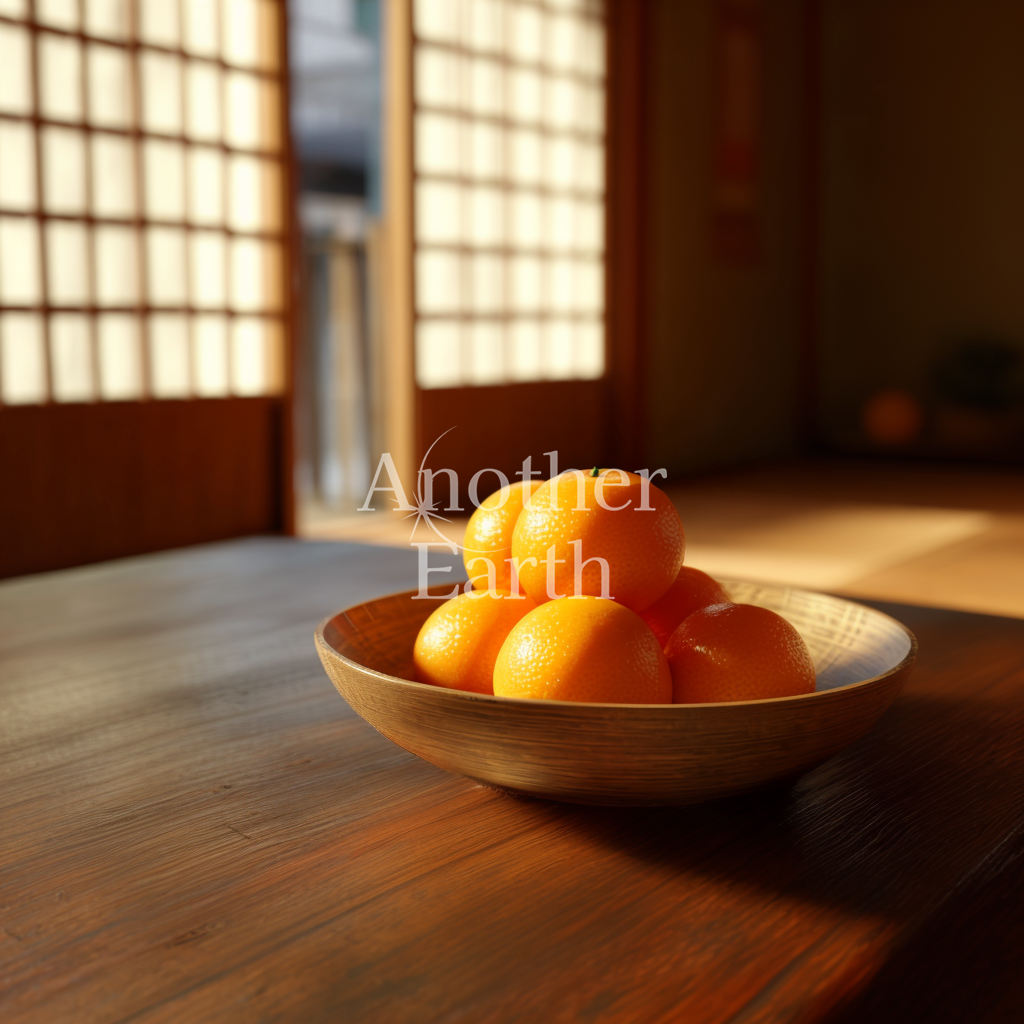 冬の日のみかん