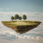 天空に浮かぶ緑地