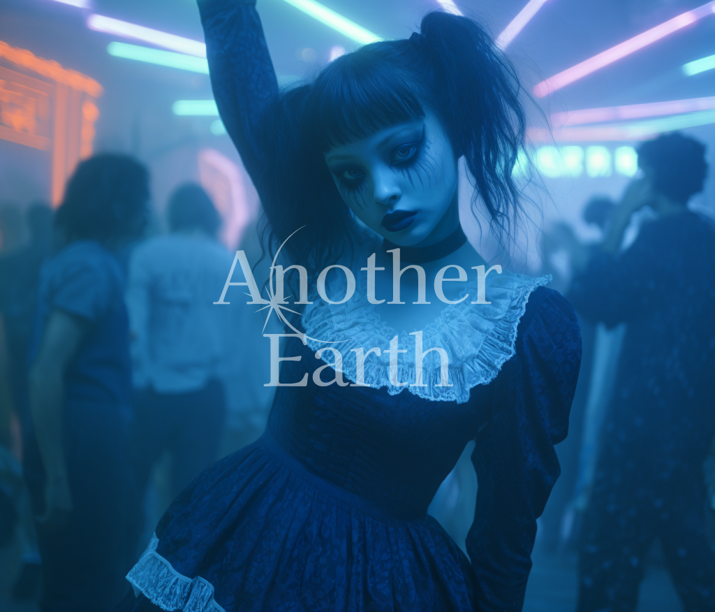 ハロウィンパーティーを楽しむ女性