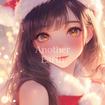 クリスマスコスチュームの女性