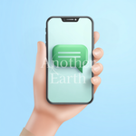 スマホに映るやり取り