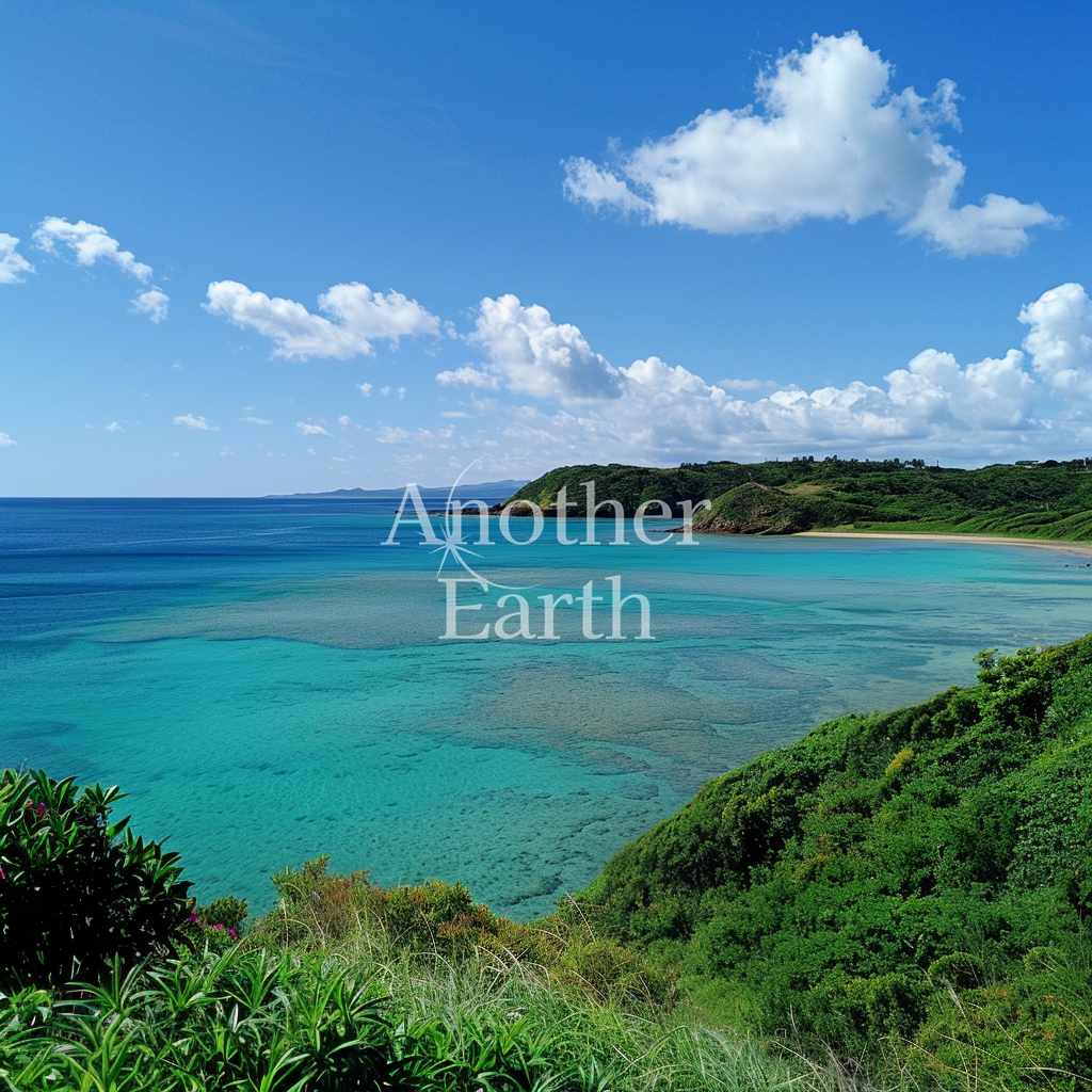 南の島の海