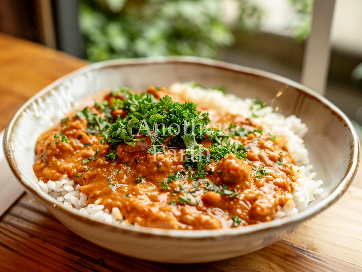 おしゃれなカフェのカレー