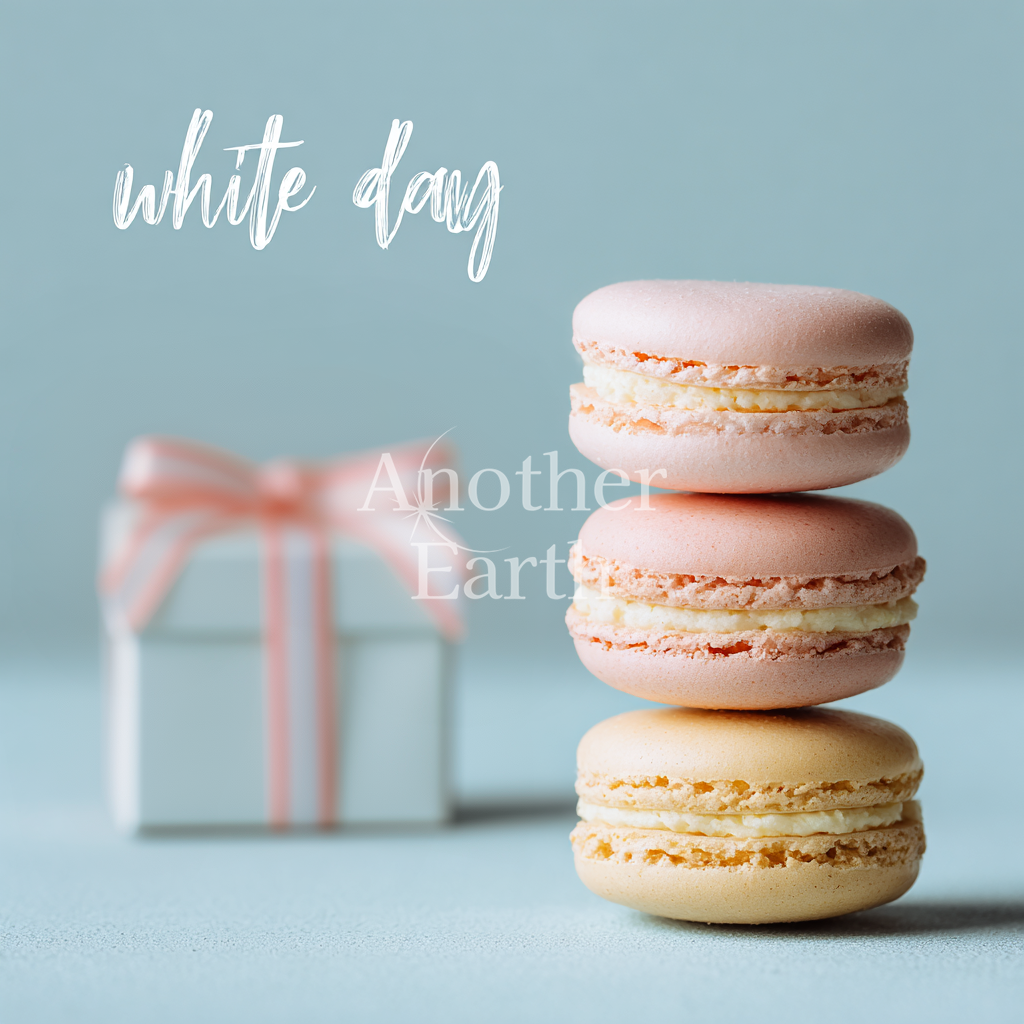 ホワイトデーのマカロン