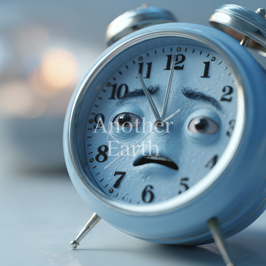 擬人化の目覚まし時計