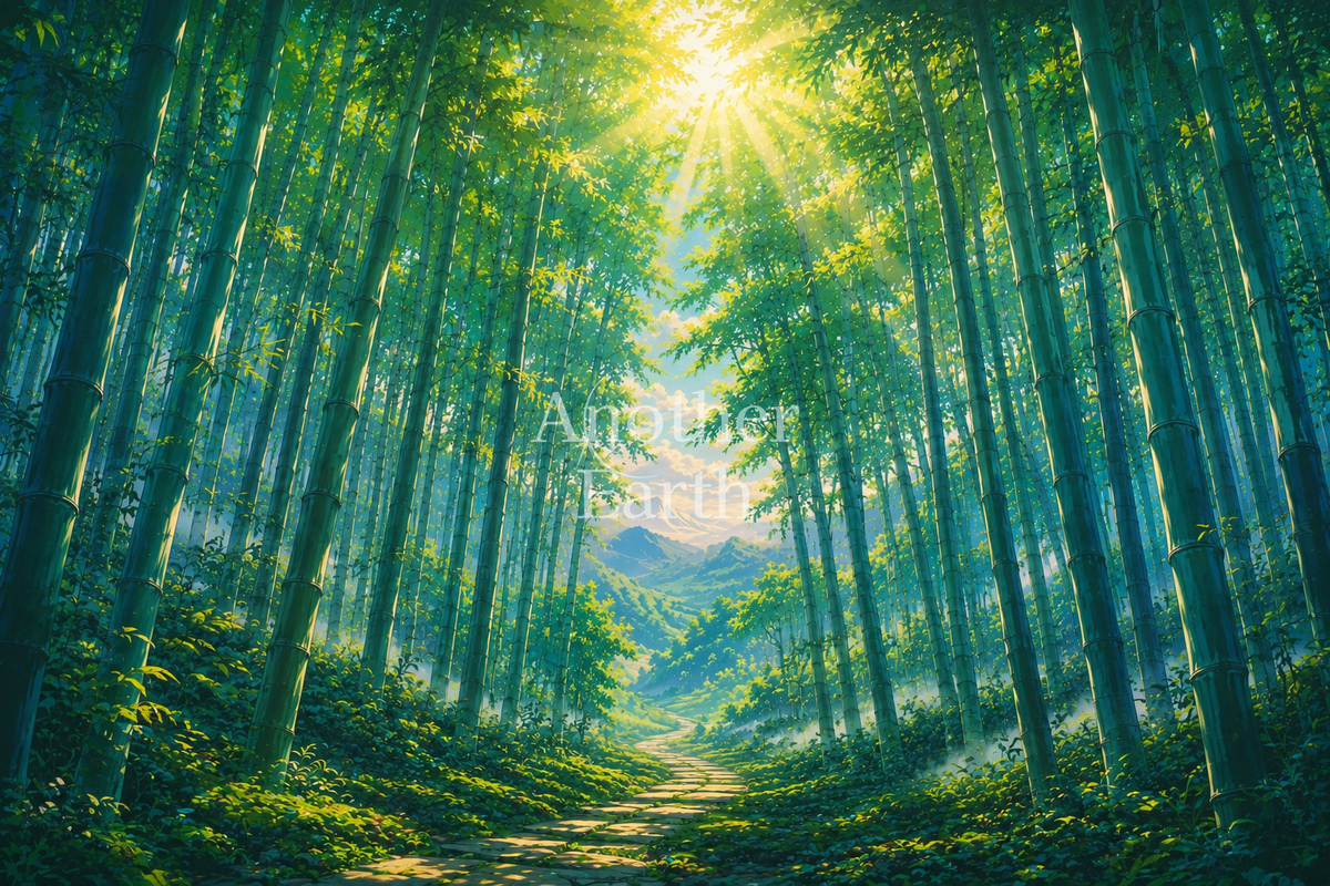 神聖な竹林