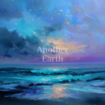 幻想的な海の油絵